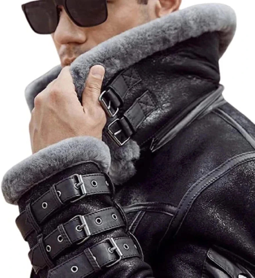 Men's RAF B3 Shearling Bomber Jacket