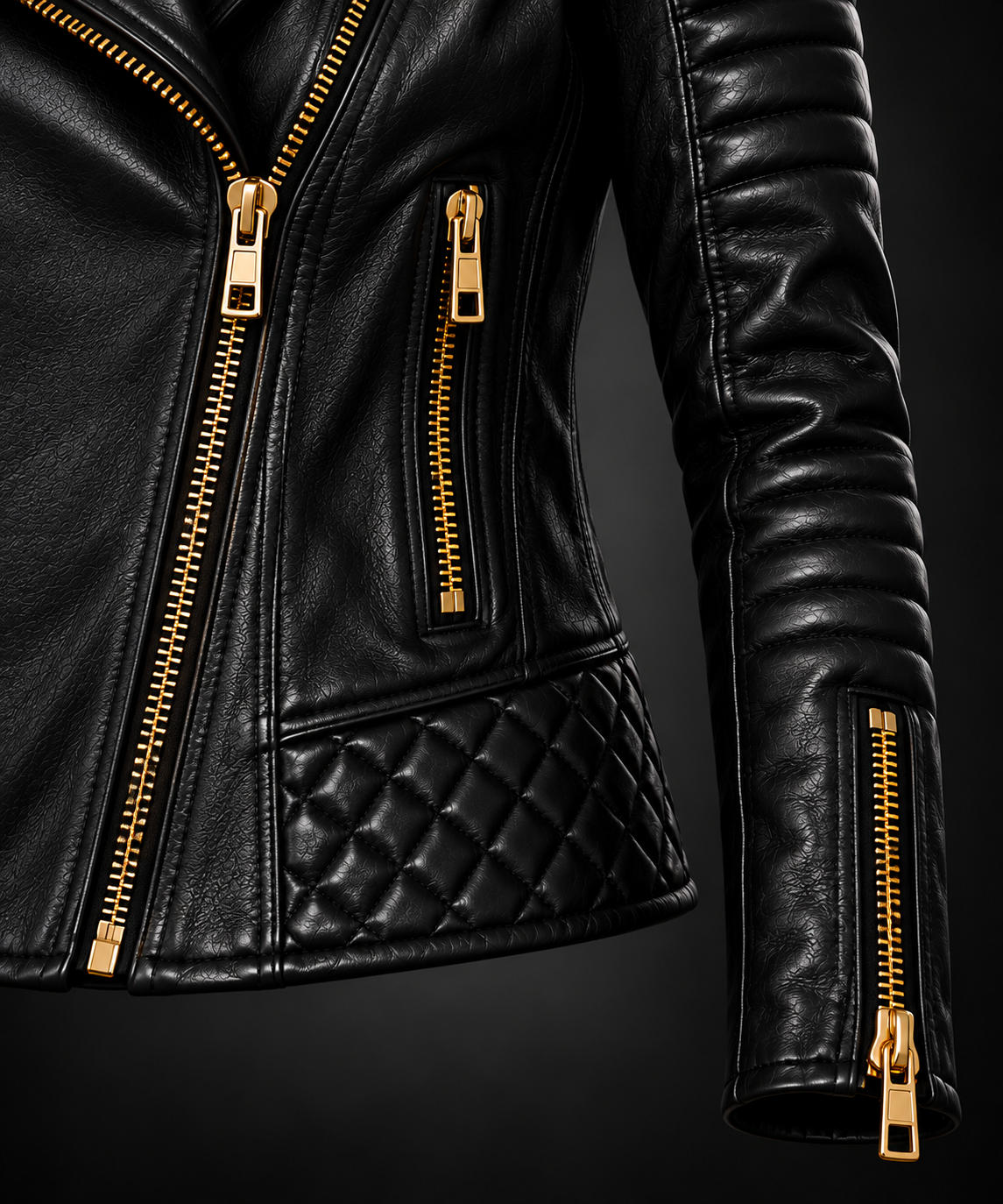 The Noir — Women's Leather Jacket