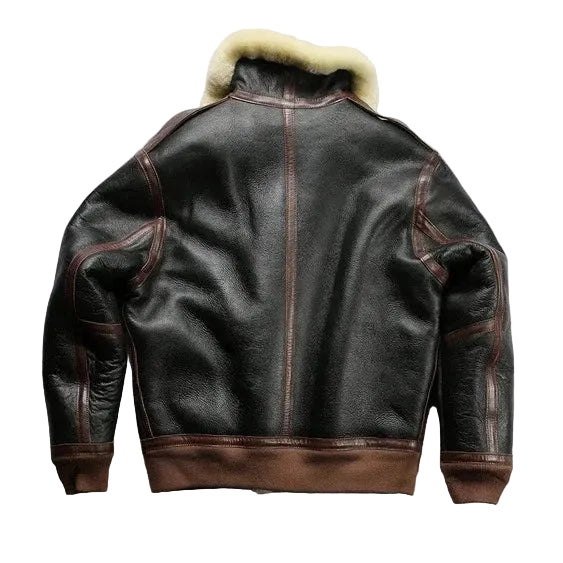 Men's Sheepskin G-1 Flight Bomber Jacket