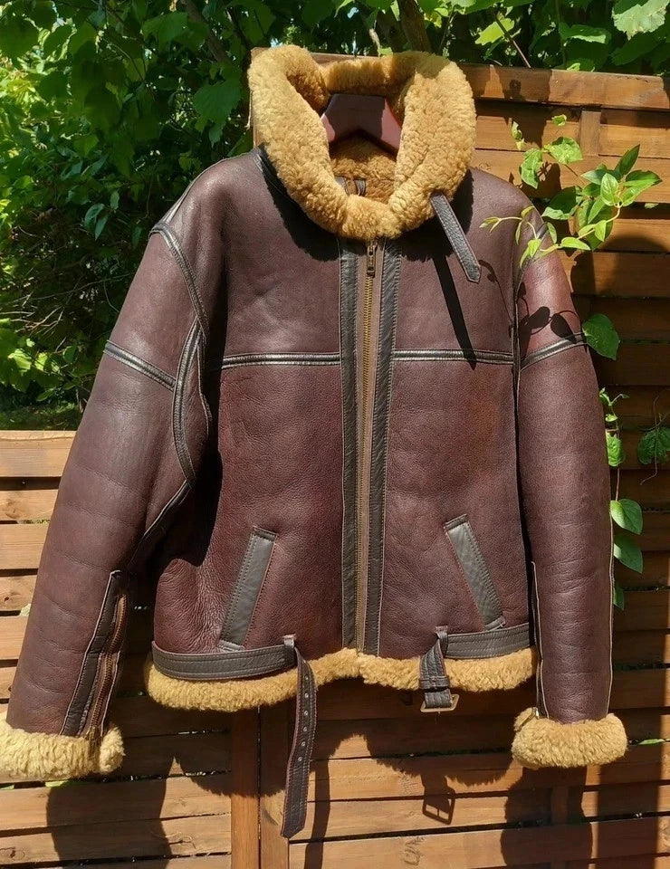Men's RAF B3 Sheepskin Bomber Jacket
