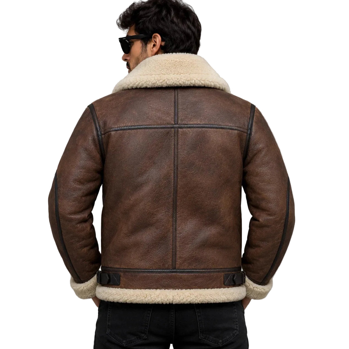 Men's B3 Bomber Lambskin Pilot Jacket
