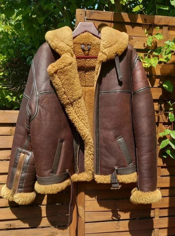 Men's RAF B3 Sheepskin Bomber Jacket