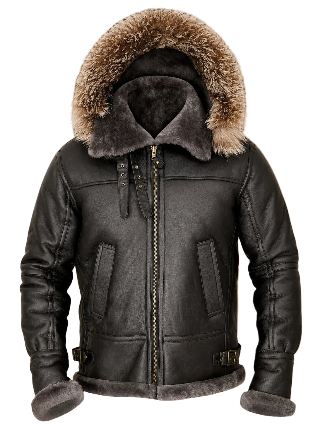 Men's Sheepskin RAF B3 Bomber Jacket